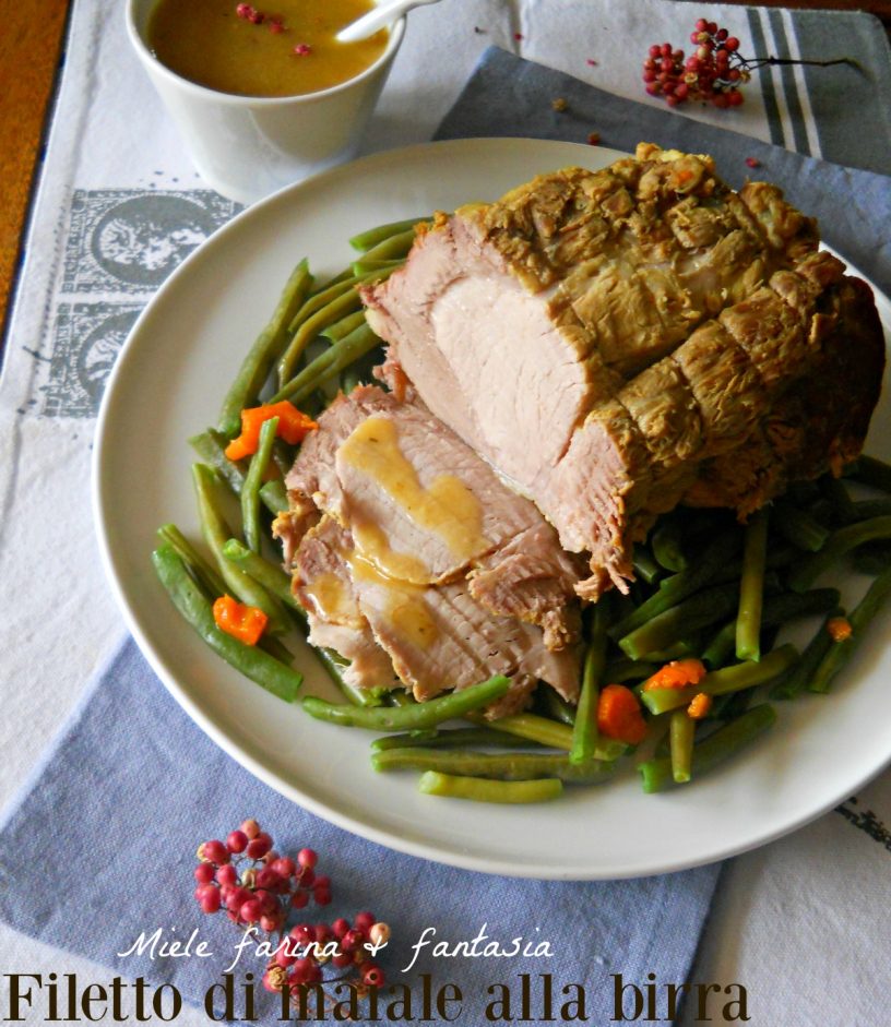 Filet de porc à la bière