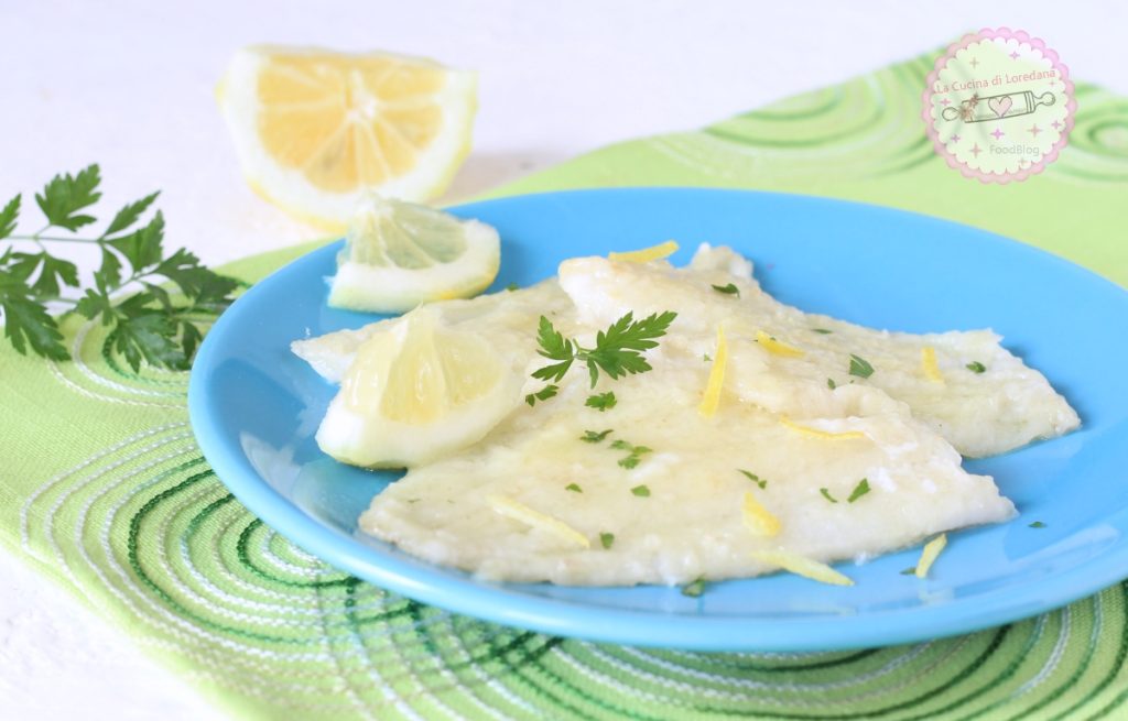 filets de plie au citron