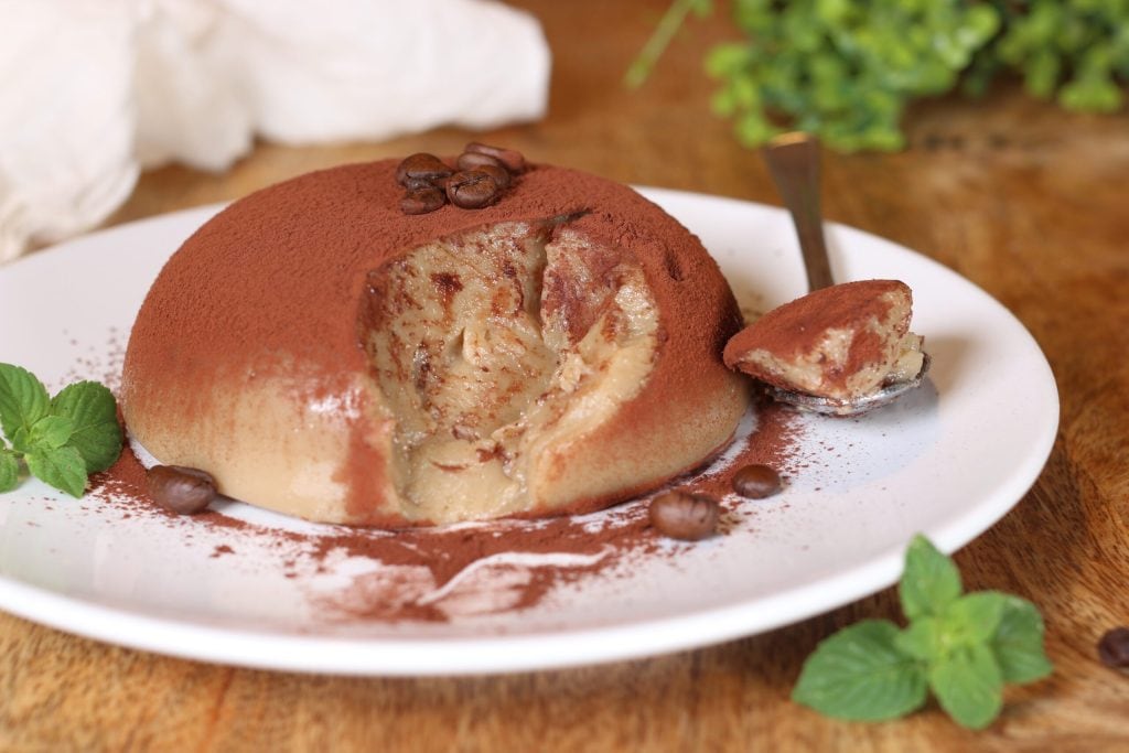 flan au café