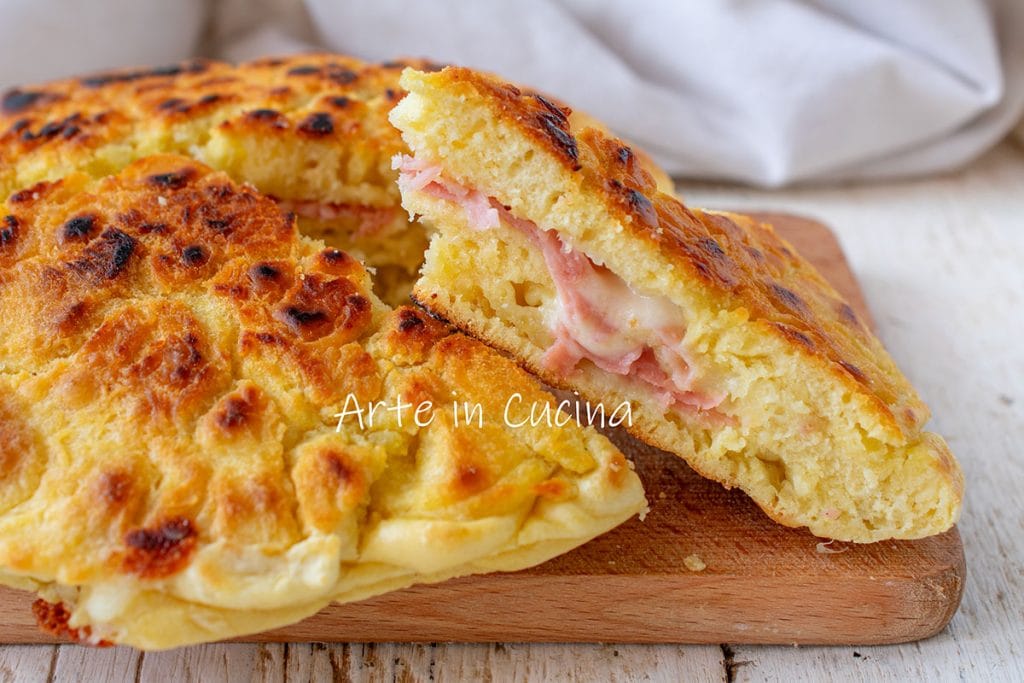 Focaccia farcie rapide à la poêle