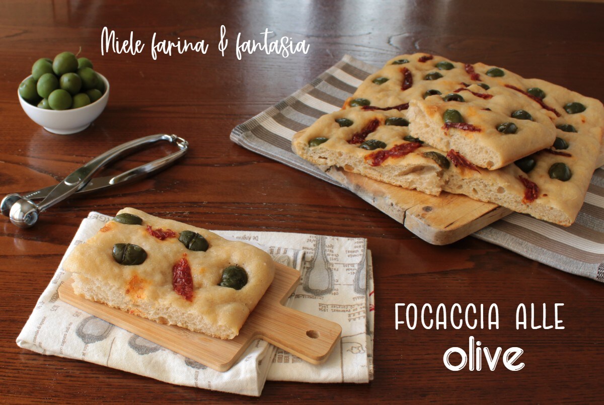 Focaccia aux olives