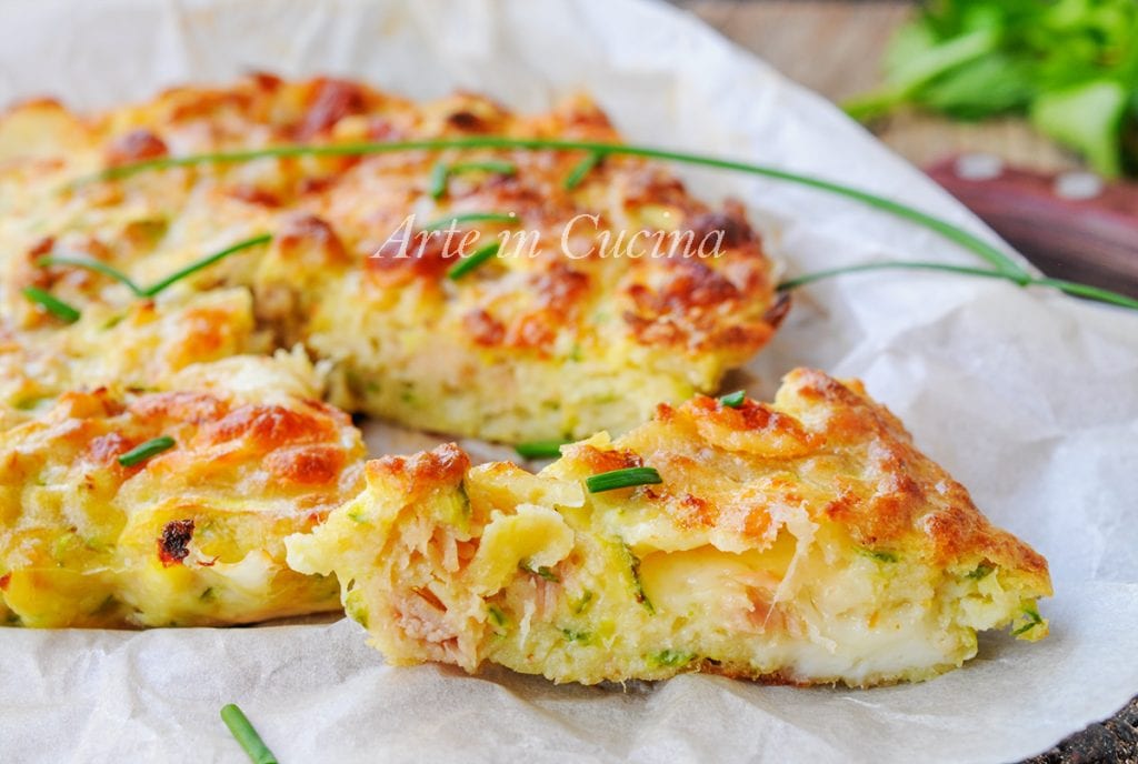 Fougasse thon et courgettes facile et très rapide