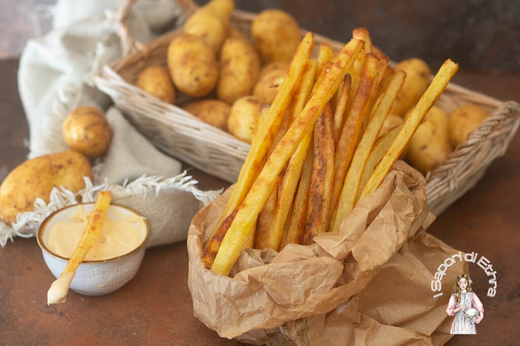 Frites sticks maxi croustillantes à l’extérieur et moelleuses à l’intérieur