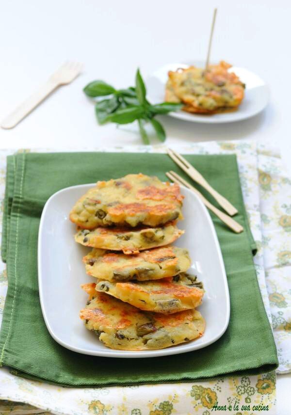 Beignets de haricots verts au four