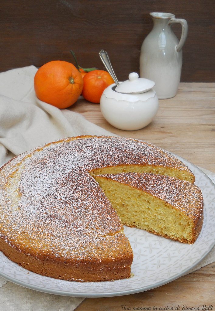 gâteau 5 minutes à l'orange vert