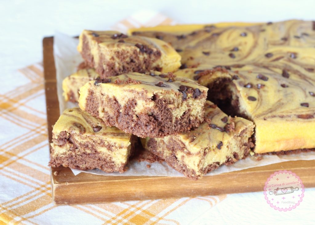 gâteau à la citrouille et au chocolat