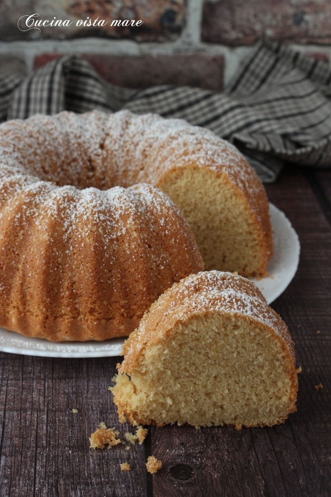 Gâteau à l'eau Cuisine vue mer