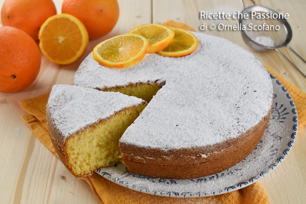 gâteau à l'orange recette dessert très moelleux
