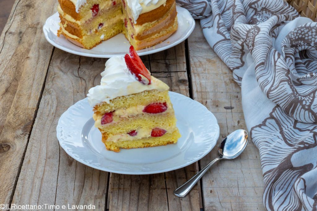 gâteau aux fraises