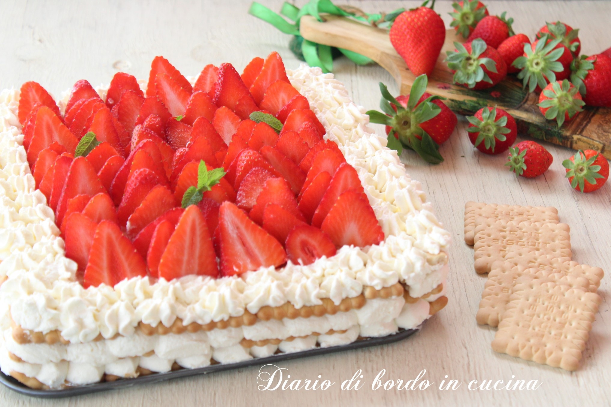 Gâteau aux fraises