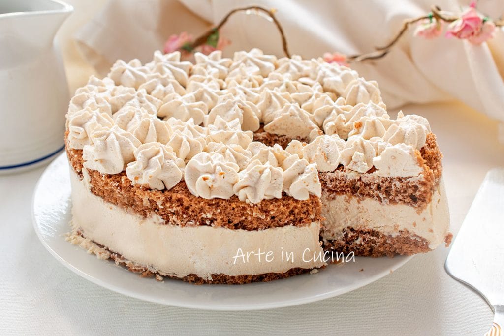 Gâteau au café semifreddo