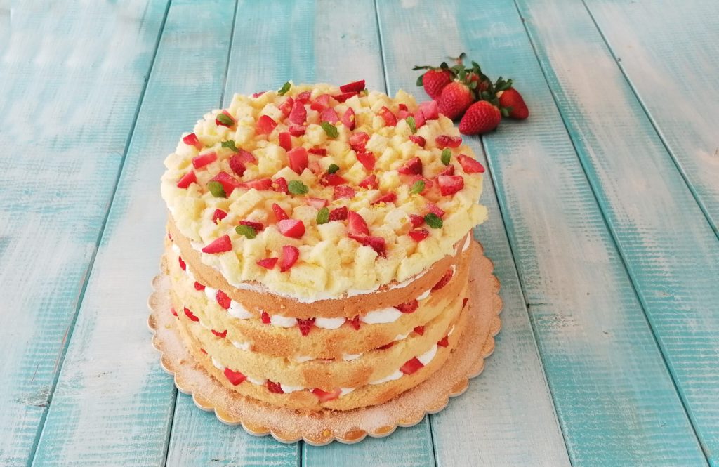 gâteau chiffon mimosa