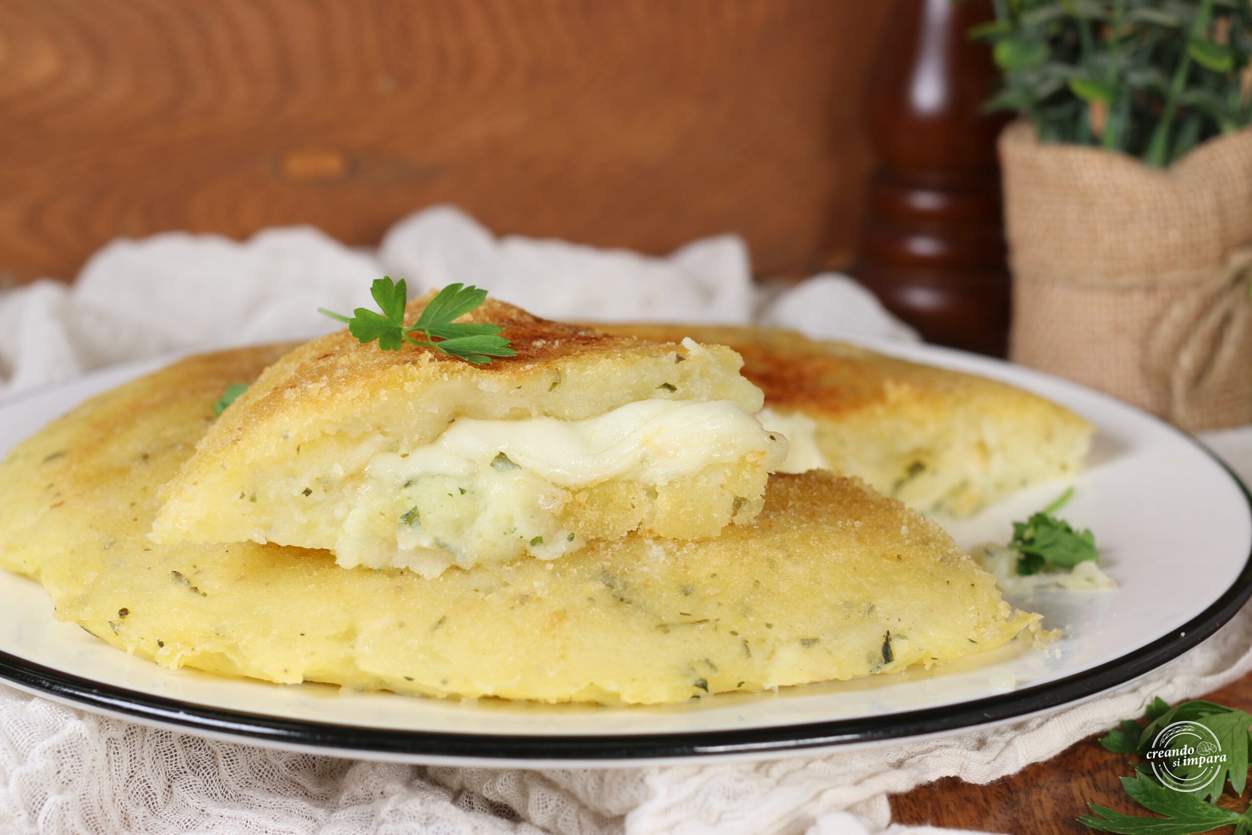 Gâteau de pommes de terre fondant