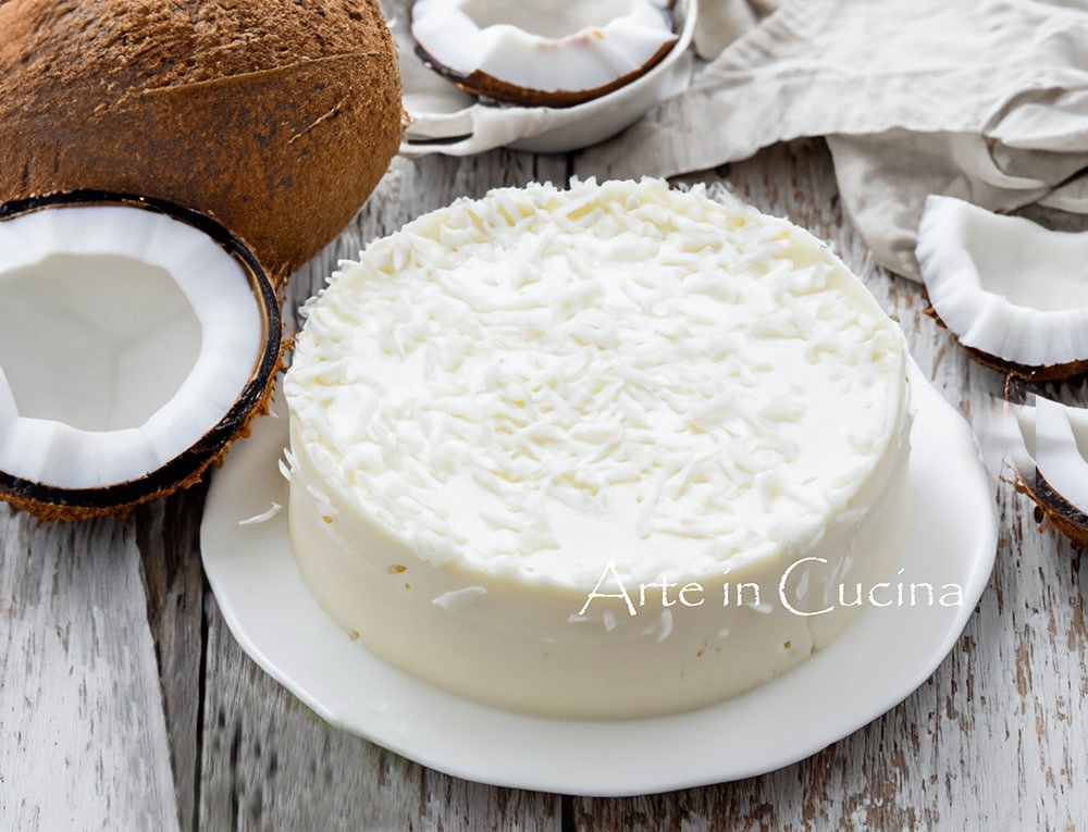 Gâteau glacé à la noix de coco