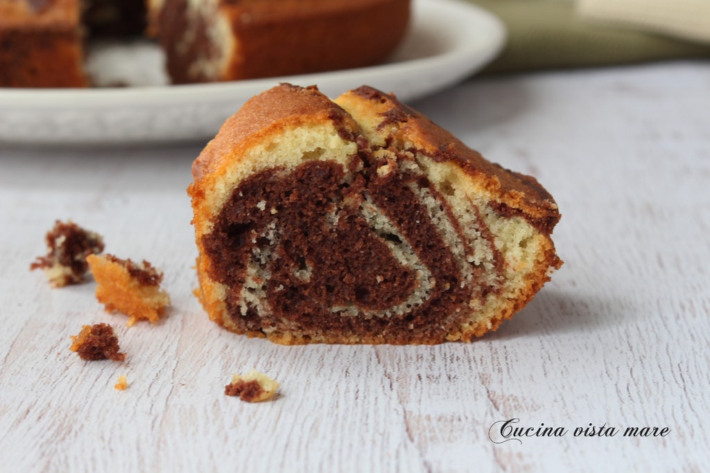 Gâteau marbré Cuisine vue sur mer