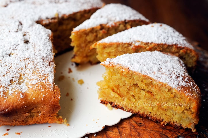 Gâteau Matilde avec amandes et noisettes sans beurre