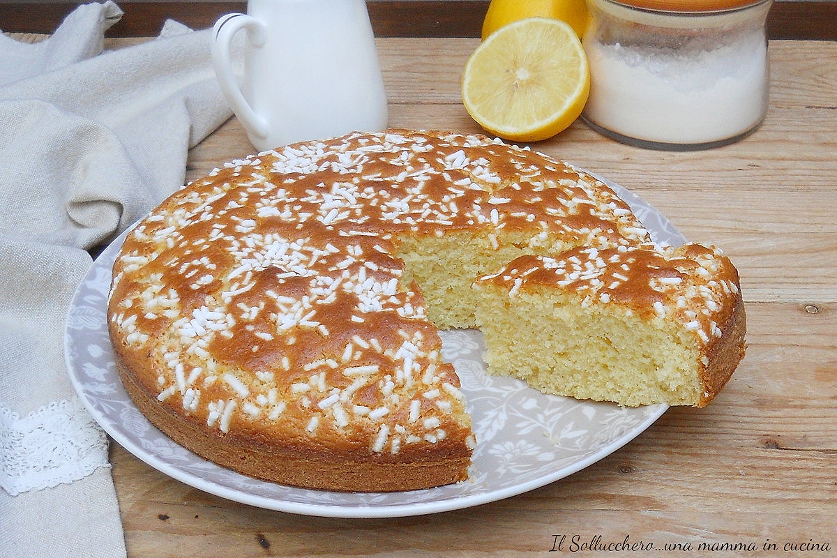 Gâteau moelleux au bergamote