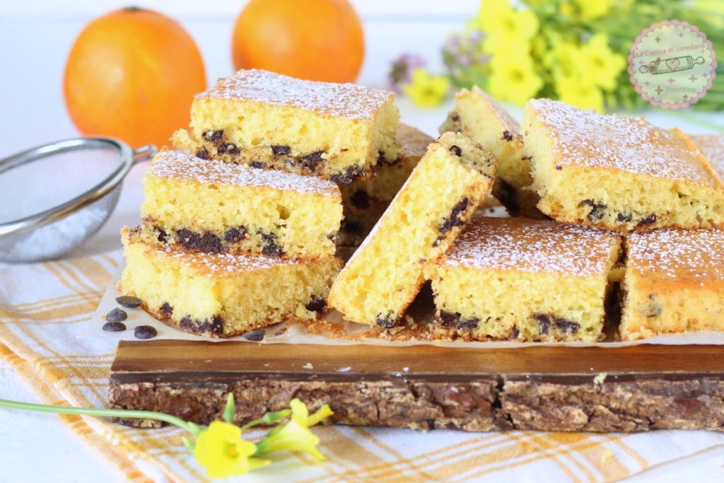gâteau aux oranges et chocolat