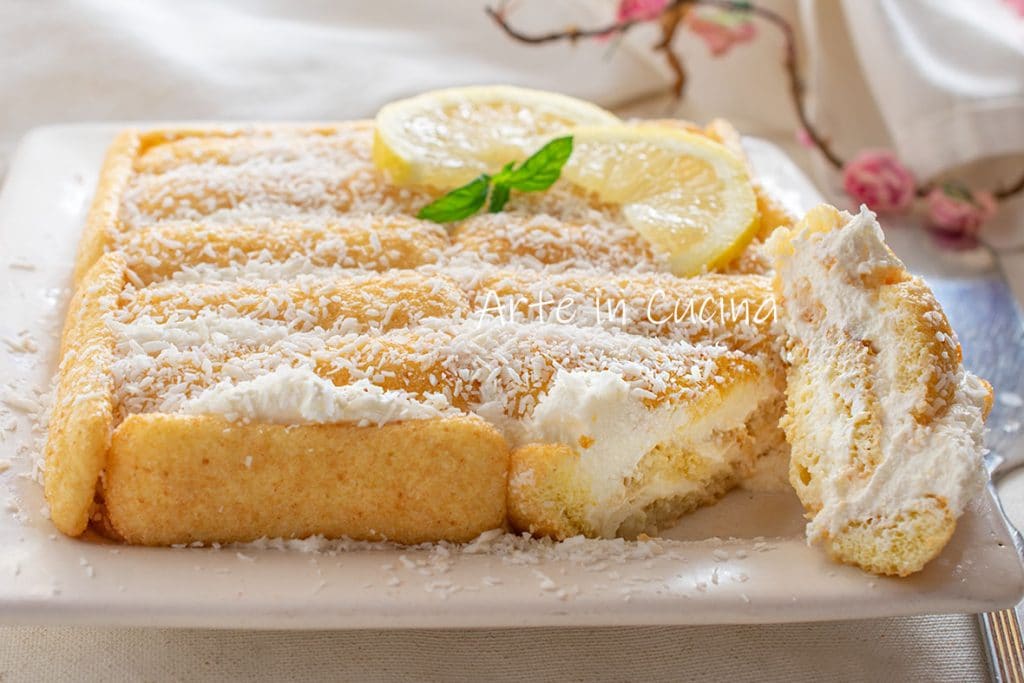 Gâteau de pavesini au citron dessert rapide