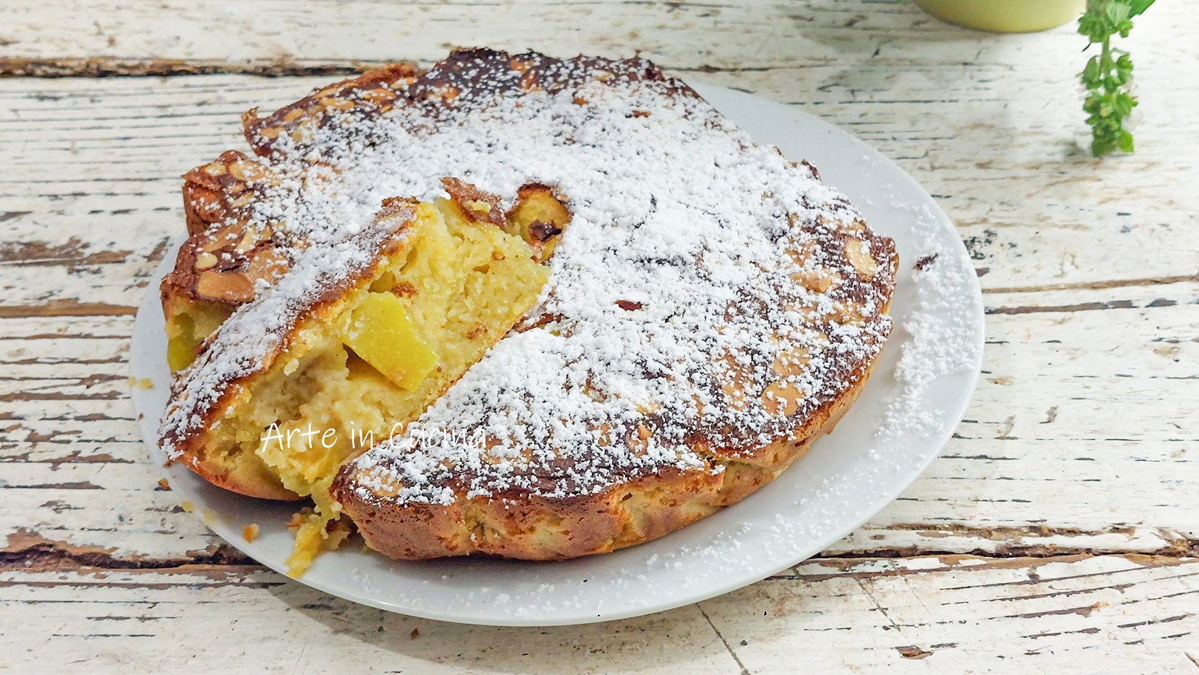 GÂTEAU aux PÊCHES à la friteuse à air