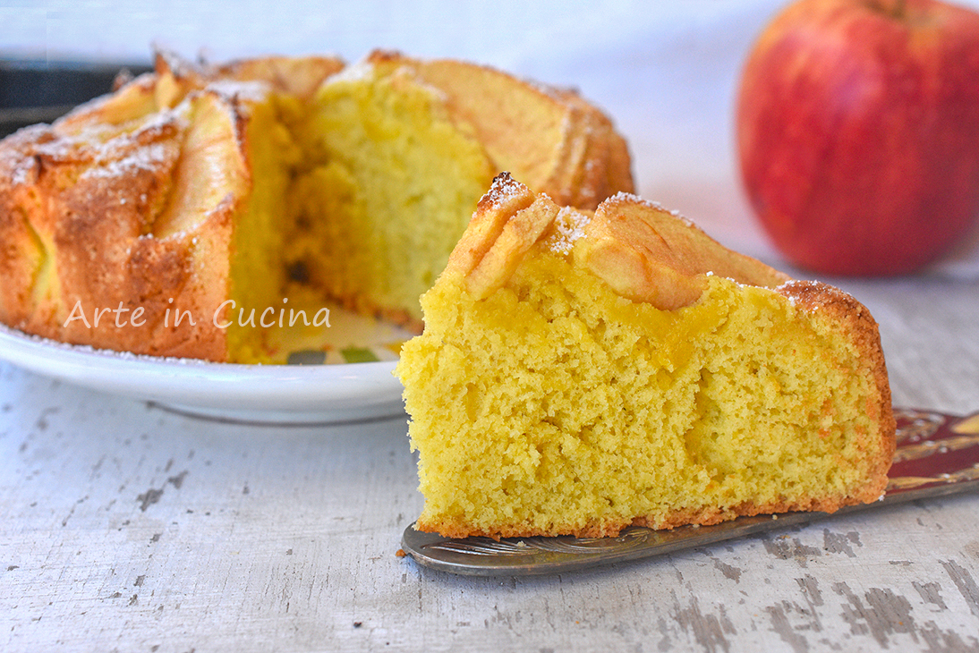 Gâteau aux pommes du Trentin sans beurre