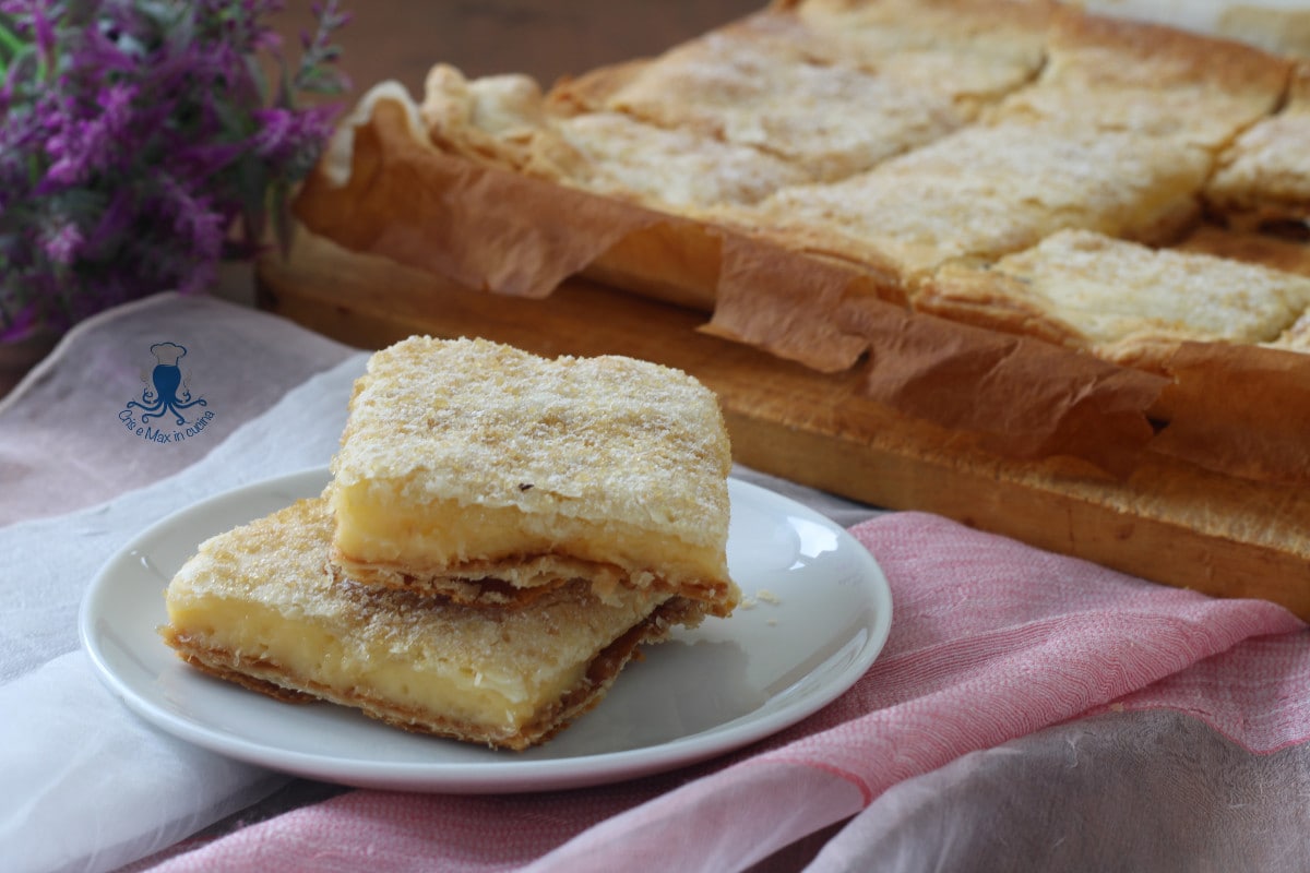 Gâteau de réveil à la crème, dessert typique de Toscane