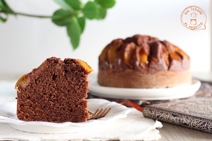 Gâteau ricotta et chocolat en friteuse à air