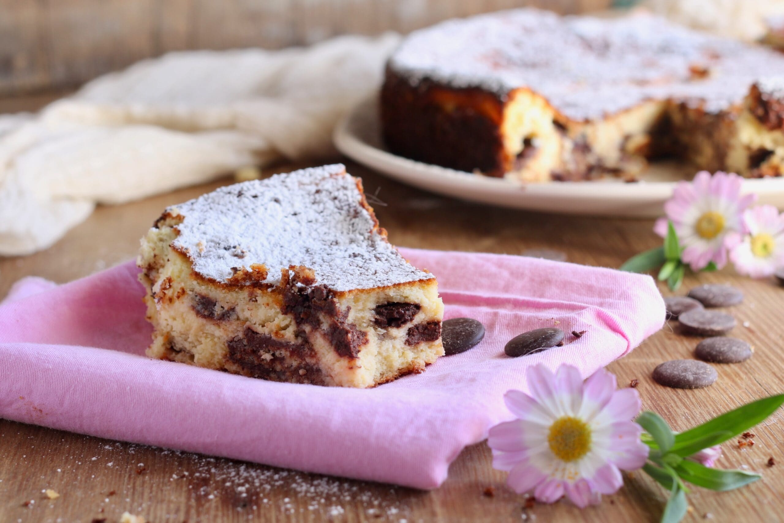 Gâteau à la ricotta sans farine