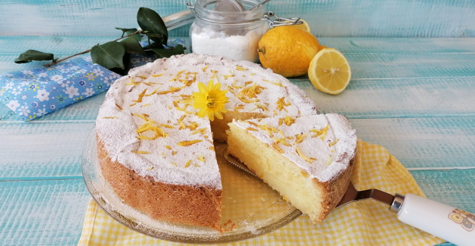 GÂTEAU AU CITRON ou LE SOLEIL DE NAPLES d’IGINIO MASSARI