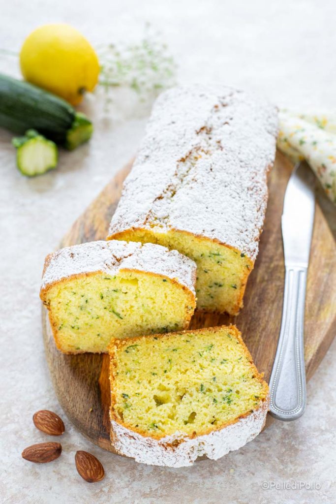 gâteau sucré aux courgettes