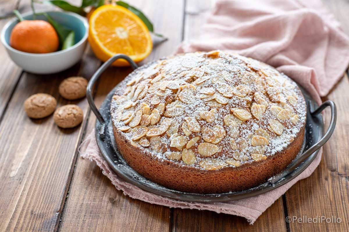 Gâteau moelleux à l’orange et aux amaretti