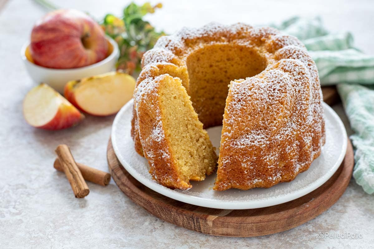 Gâteau pain de pommes