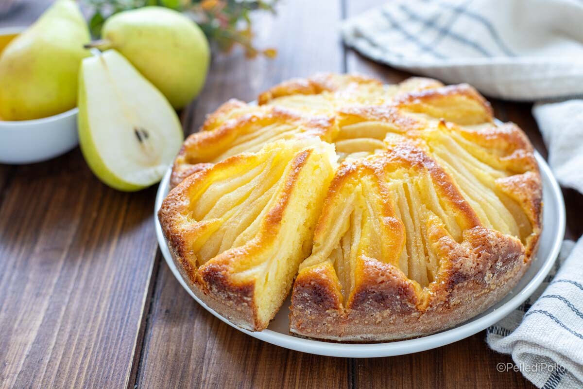 Gâteau aux poires et yaourt