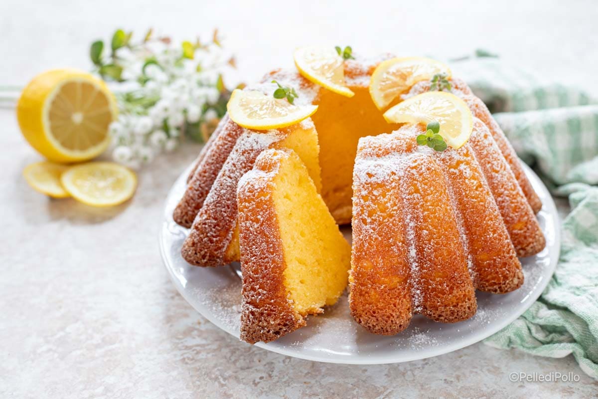 Gâteau yaourt et citron