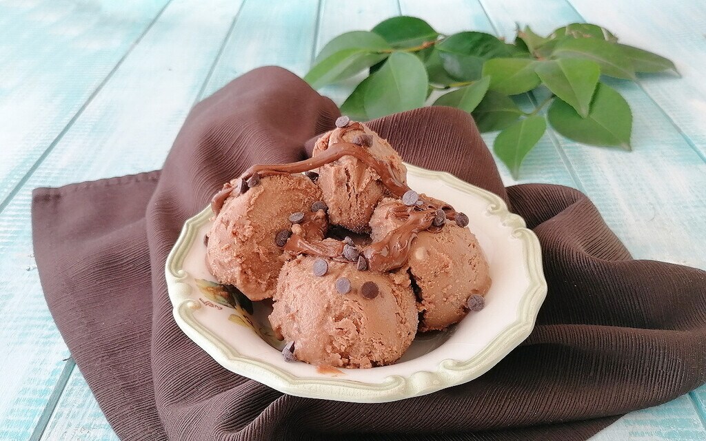 glace au chocolat