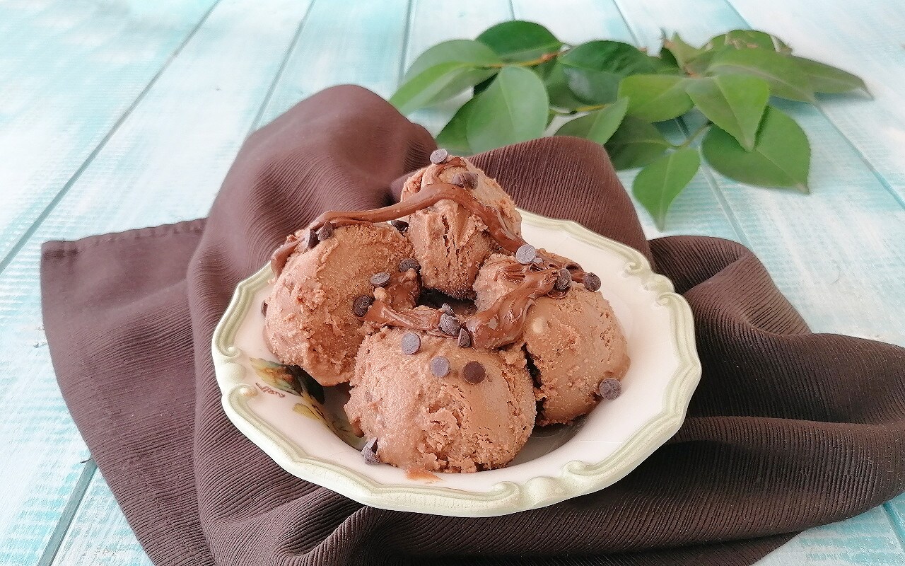 GLACE AU CHOCOLAT FAITE MAISON SANS SORBETIÈRE