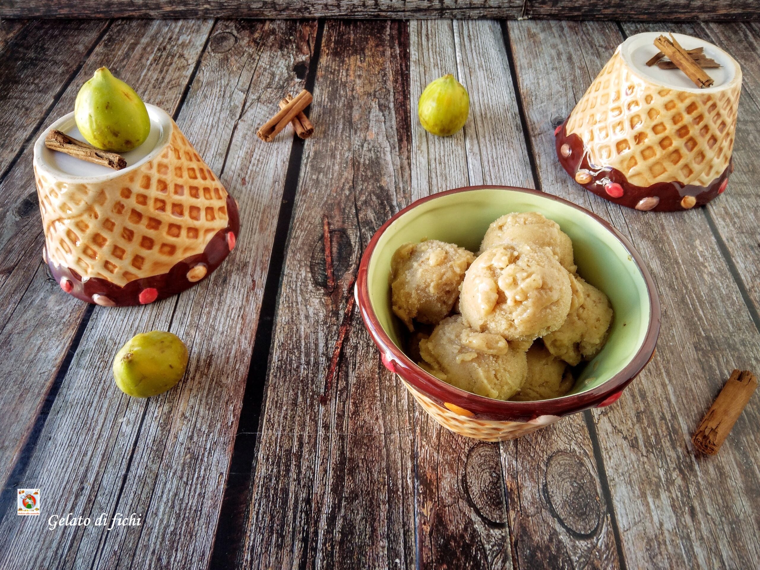 Glace aux figues sans sorbetière et sans sucre