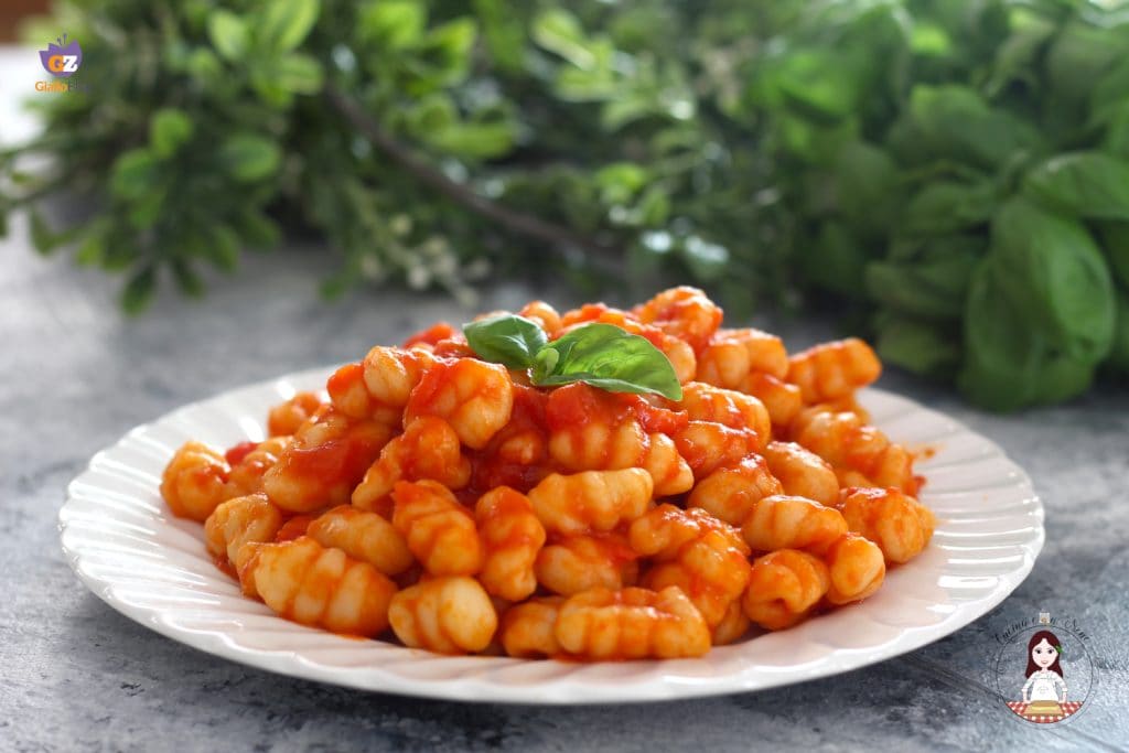 Gnocchi à la tomate et basilic
