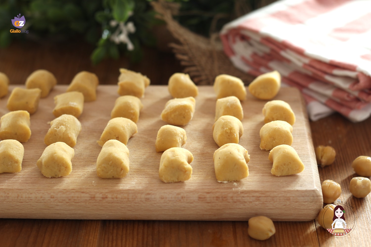 Gnocchis de pois chiches