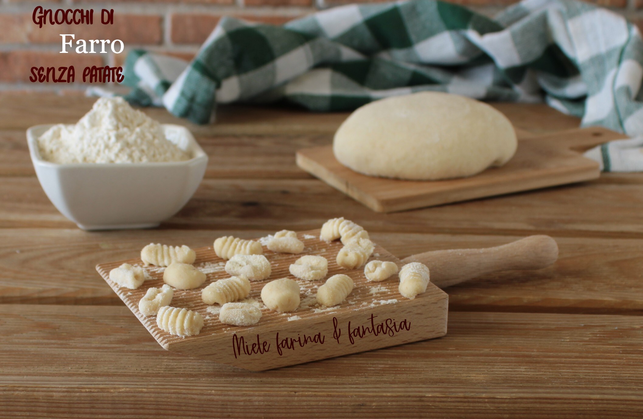 Gnocchi à l’épeautre sans pommes de terre