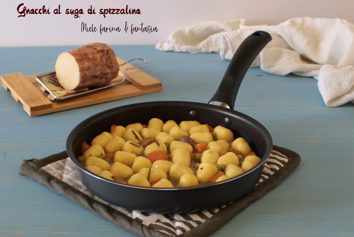 Gnocchi à la sauce de ragoût