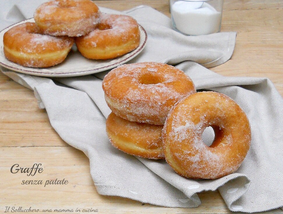 Beignets frits ou graffes sans pommes de terre