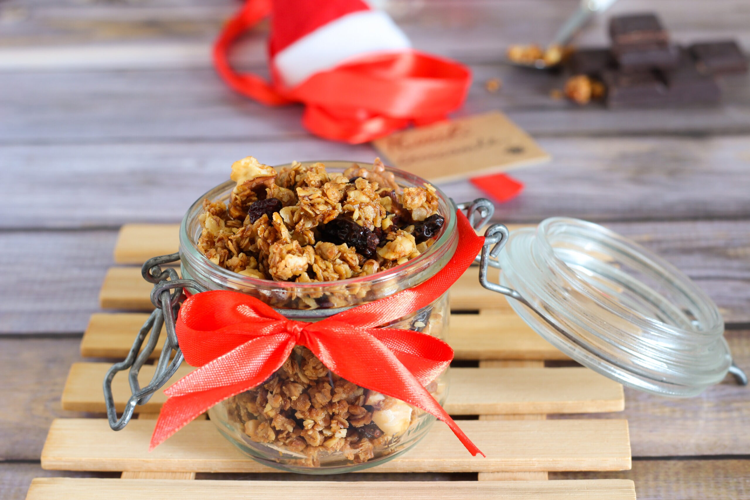 Granola cadeau pour Noël