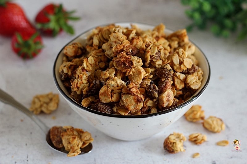 La granola sans sucres ajoutés