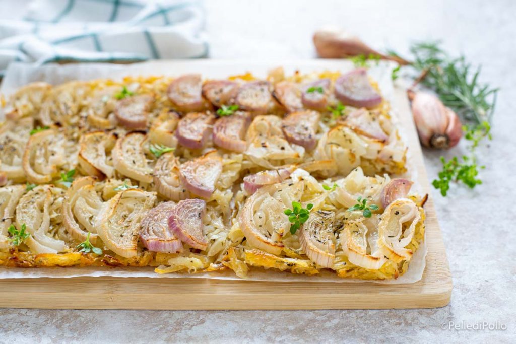 gratin de pommes de terre et oignons