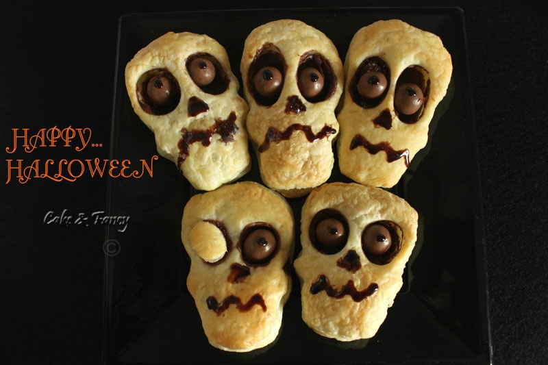 Gâteaux Crâne Halloween