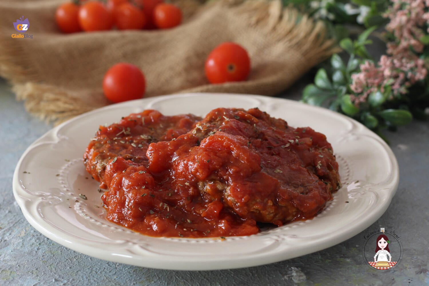 Hamburger à la pizzaiola
