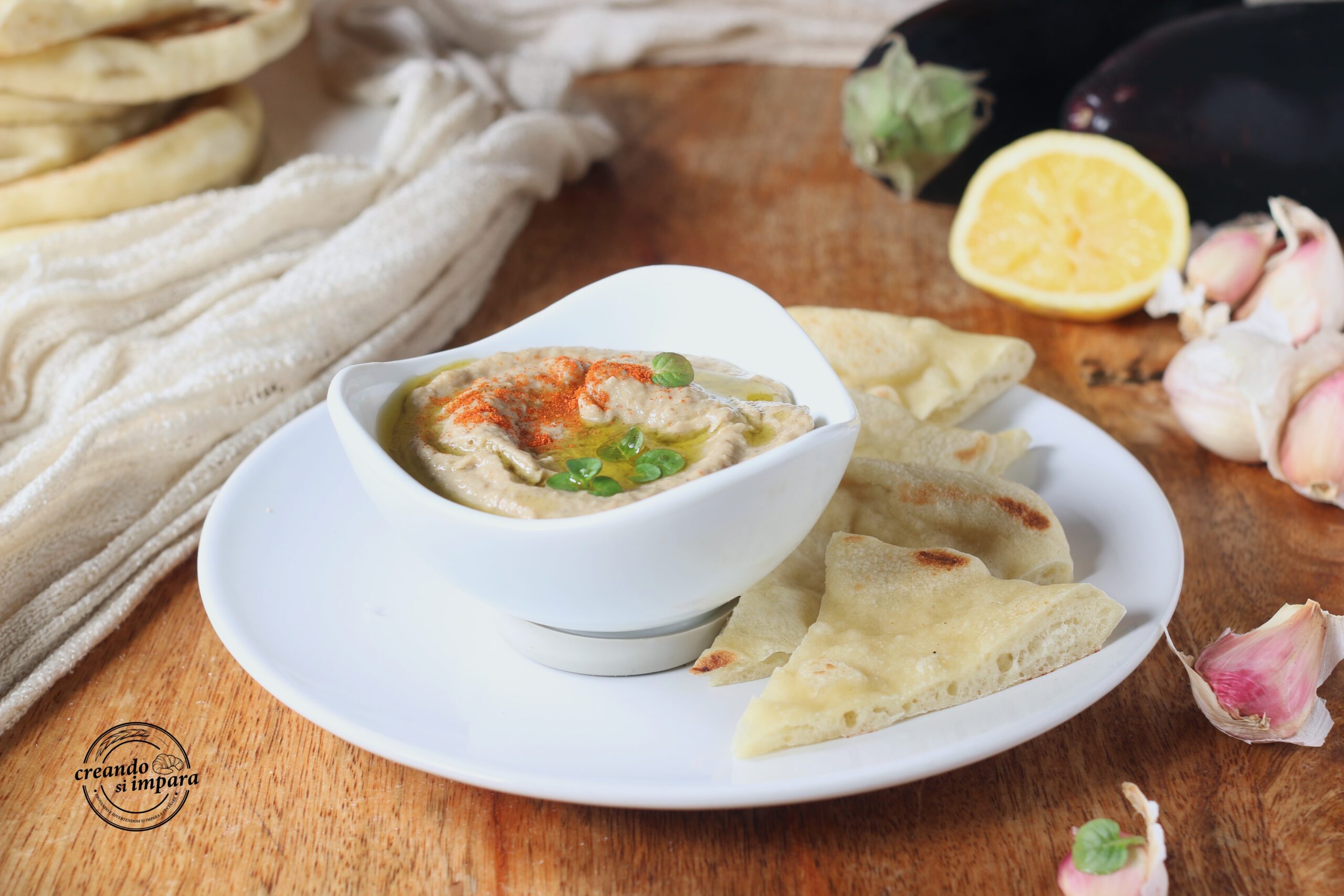 Houmous d’aubergines