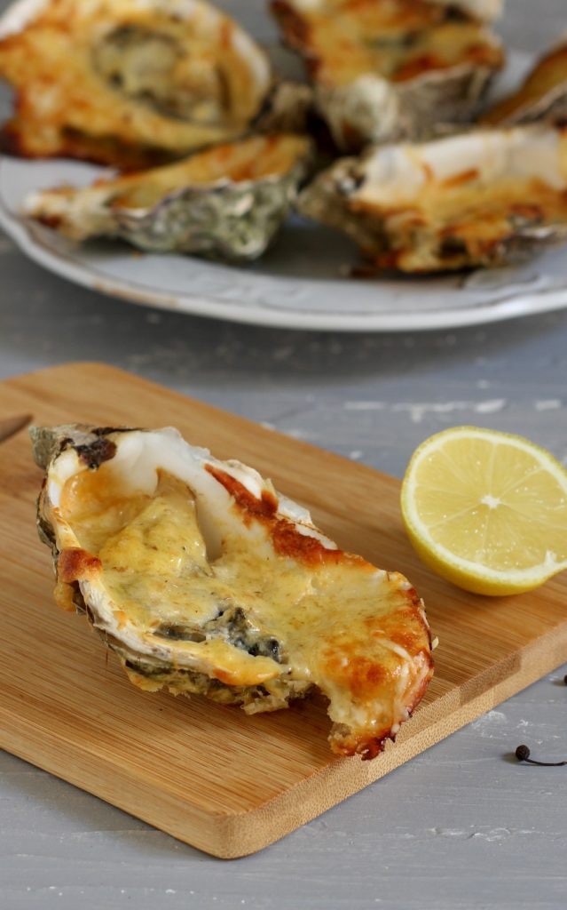 Huîtres à la sauce mornay