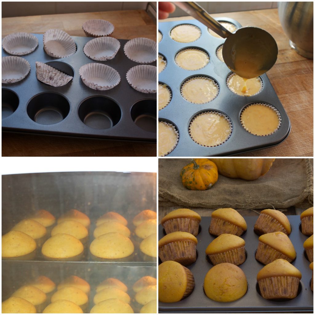 muffins avec potiron et amaretti